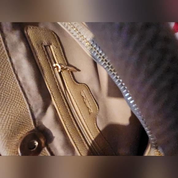 Bebe Evie Twist Lock Logo Satchel - Picture 7 of 11